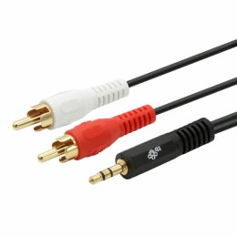 TB Touch Cable 3,5mm Mini Jack -2x RCA M/ M 2,5m  (AKTBXAJ2RCA250B)