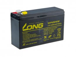 LONG baterie 12V 6Ah F2 HighRate (WP1224W)  (PBLO-12V006-F2AH)