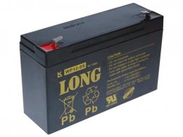 LONG baterie 6V 12Ah F1 (WP12-6S)  (PBLO-6V012-F1A)