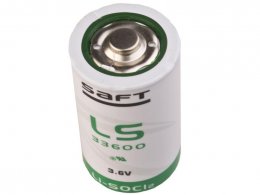 Nenabíjecí baterie D LS33600 Saft Lithium 1ks Bulk  (SPSAF-33600)