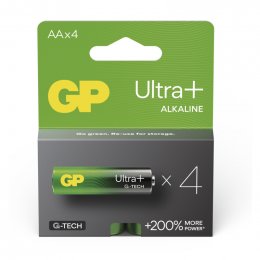 GP Alkalická baterie ULTRA PLUS AA (LR6)- 4ks  (1013224000)