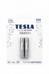TESLA - baterie AAA SILVER+, 2ks, LR03  (13030220)