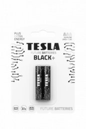 TESLA - baterie AAA BLACK+, 2ks, LR03  (14030220)