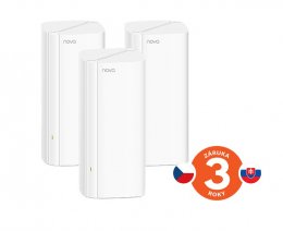 Tenda Nova MX12 (3-pack) WiFi6 AX3000 Mesh Gigabit system, 9xGLAN/ GWAN, WPA3, VPN, SMART CZ aplikace  (MX12 (3-pack))