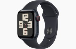 Apple Watch SE Cell/ 40mm/ Midnight/ Sport Band/ Midnight/ -S/ M  (MRG73QC/A)