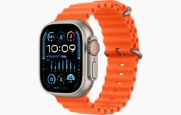 Apple Watch Ultra 2/ 49mm/ Titan/ Sport Band/ Orange Ocean  (MREH3CS/A)
