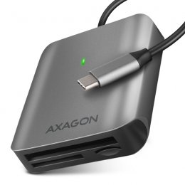 AXAGON CRE-S3C, USB-C 3.2 Gen 1 - SUPERSPEED čtečka karet 3-slot & lun SD/ microSD/ CF, podpora UHS-II  (CRE-S3C)