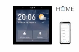 iGET HOME GW6 Control 4" LCD Gateway - brána Wi-Fi/ Bluetooth/ Zigbee 3.0, Philips HUE,Tuya,Andr,iOS  (GW6 HOME)