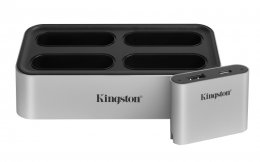 Kingston dokovací stanice pro čtečky karet Workflow + USB mini HUB  (WFS-U)