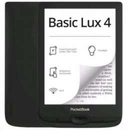E-book POCKETBOOK 618 Basic Lux 4 Ink Black, černý  (PB618-P-WW)