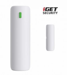 iGET SECURITY EP4 - bezdrátový magnetický senzor pro dveře/ okna pro alarm M5, výdrž batt. až 5 let  (EP4)