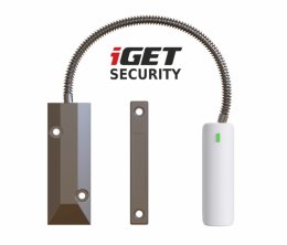iGET SECURITY EP21 - senzor na železné dveře/ okna/ vrata pro alarm M5, výdrž baterie až 5 let  (EP21)