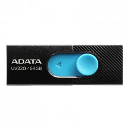 ADATA UV220/ 64GB/ USB 2.0/ USB-A/ Černá  (AUV220-64G-RBKBL)
