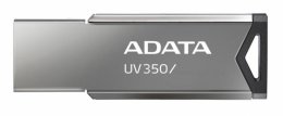 ADATA UV350/ 128GB/ USB 3.2/ USB-A/ Stříbrná  (AUV350-128G-RBK)