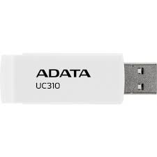 ADATA UC310/ 128GB/ USB 3.2/ USB-A/ Bílá  (UC310-128G-RWH)