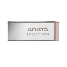 ADATA UR350/ 128GB/ USB 3.2/ USB-A/ Hnědá  (UR350-128G-RSR/BG)