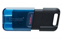 Kingston DataTraveler 80 M/ 128GB/ 200MBps/ USB 3.2/ USB-C  (DT80M/128GB)