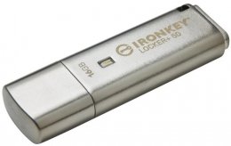 Kingston IronKey Locker+ 50/ 16GB/ 145MBps/ USB 3.1/ USB-A/ Stříbrná  (IKLP50/16GB)
