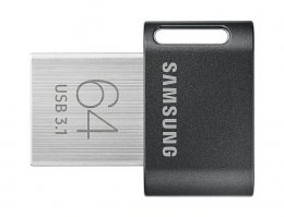 Samsung FIT Plus/ 64GB/ USB 3.2/ USB-A/ Titan Gray  (MUF-64AB/APC)