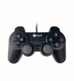 Gamepad C-TECH Callon pro PC/ PS3, 2x analog, X-input, vibrační, 1,8m kabel, USB  (GP-05)