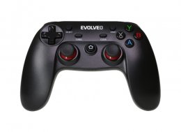 EVOLVEO Fighter F1, bezdrátový gamepad pro PC, PlayStation 3, Android box/ smartphone  (GFR-F1)