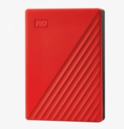 WD My Passport/ 4TB/ HDD/ Externí/ 2.5"/ Červená/ 3R  (WDBPKJ0040BRD-WESN)