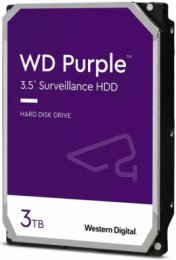 WD Purple/ 3TB/ HDD/ 3.5"/ SATA/ 5400 RPM/ 3R  (WD33PURZ)