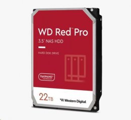 WD Red Pro/ 22TB/ HDD/ 3.5"/ SATA/ 7200 RPM/ 5R  (WD221KFGX)