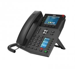 Fanvil X5U SIP telefon, 3,5"bar.disp.+ 2,4" disp., 16SIP, 4link.tl., 30DSS tl., BT, dual Gbit  (X5U)