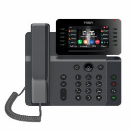Fanvil V65 SIP telefon, 4,3"bar.disp., 20SIP, 45DSS tl., WiFi, BT, dual Gbit, PoE  (V65)