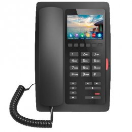 Fanvil H5W hotelový WiFi SIP telefon, 2SIP, 3,5" bar. displ., 6 progr. tl., USB, PoE  (H5W-Black)