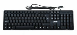 Acer Wired Keyboard/ Drátová USB/ CZ-SK layout/ Černá  (GP.KBD11.041)