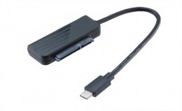 AKASA USB type-C adaptér pro 2,5" HDD a SSD 20 cm  (AK-AU3-06BK)