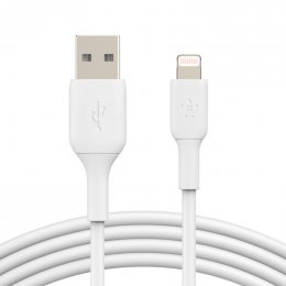 BELKIN kabel USB-A - Lightning, 2m, bílý  (CAA001bt2MWH)