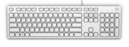 Dell klávesnice, multimediální KB216, GER bílá  (580-ADHW)