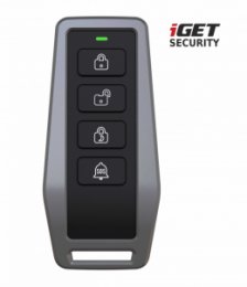 iGET SECURITY EP5 - dálkové ovládání (klíčenka) pro alarm M5, výdrž baterie až 5 let  (EP5)