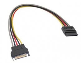 PremiumCord Napájecí kabel k HDD Serial ATA prodlužka 16cm  (kfsa-10)
