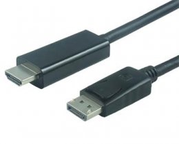 PremiumCord DisplayPort na HDMI kabel 2m M/ M  (kportadk01-02)