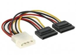 PremiumCord Napájecí kabel k HDD 5,25 Molex-2xSeri  (kfsa-3)