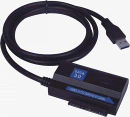 PremiumCord USB 3.0 - SATA3 adaptér s kabelem pro 2,5"/ 3,5"HDD  (ku3ides7)