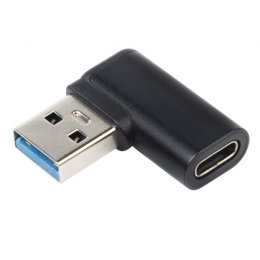 PremiumCord redukce USB-C - USB 3.0 Male, zahnutá  (kur31-26)
