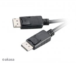 AKASA - kabel DP na DP - 2 m  (AK-CBDP01-20BK)