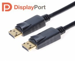 PremiumCord DisplayPort 1.2 přípojný kabel M/ M, zlacené konektory, 3m  (kport4-03)