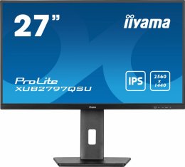 27" iiyama XUB2797QSU-B1:IPS,QHD,HDMI,DP,HAS  (XUB2797QSU-B1)