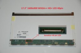 Displej LN173O6-L02 17,3" WXGA++ HD+ LED lesklý (použitý - lehce poškrábaný) 