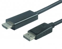 PremiumCord DisplayPort na HDMI kabel 5m M/ M  (kportadk01-05)