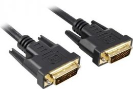 PremiumCord DVI-D propojovací kabel,dual-link,DVI(24+1),MM, 1m  (kpdvi2-1)