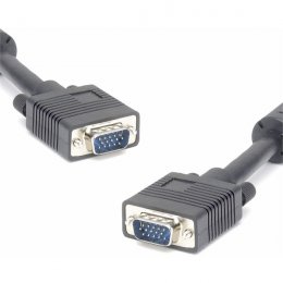 PremiumCord Kabel k monitoru HQ (Coax) 2x ferrit,SVGA 15p, DDC2,3xCoax+8žil, 3m  (kpvmc03)