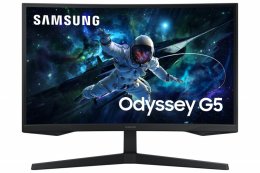 Samsung Odyssey G5/ G55C/ 27"/ VA/ QHD/ 165Hz/ 1ms/ Black/ 2R  (LS27CG552EUXEN)
