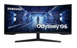 Samsung Odyssey G5/ LC34G55TWWRXEN/ 34"/ VA/ 3440x1440/ 165Hz/ 1ms/ Black/ 2R  (LC34G55TWWPXEN)